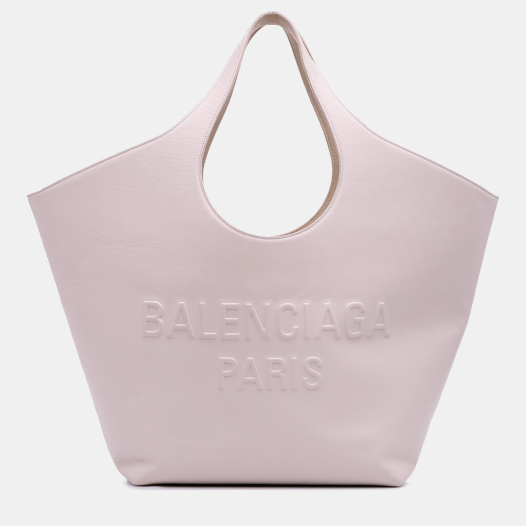 Balenciaga Pink Medium Smooth Calfskin Mary Kate Tote