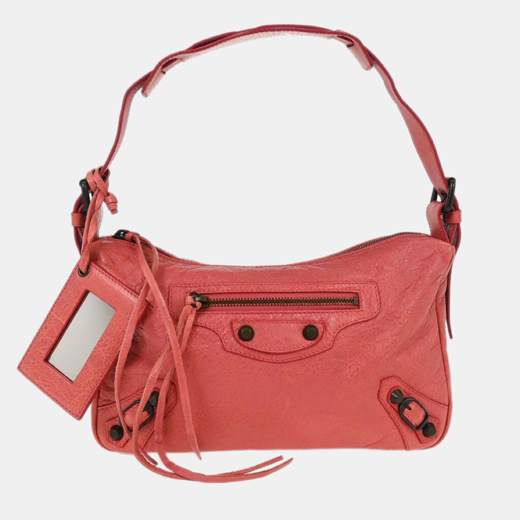 Balenciaga Pink Leather The Getaway Handbag Balenciaga Pink Leather The Getaway Handbag