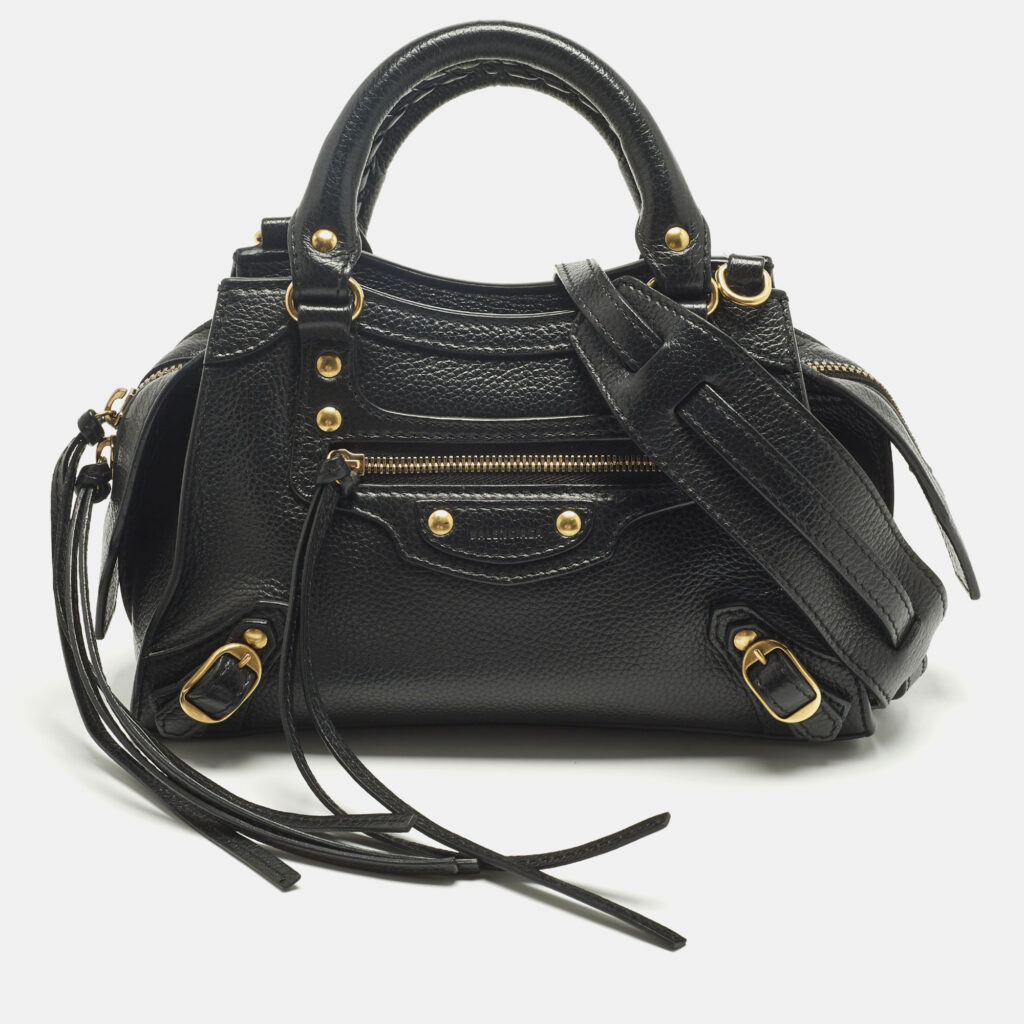 Balenciaga Neo Classic City Mini Black Leather Tote Balenciaga Neo Classic City Mini Black Leather Tote