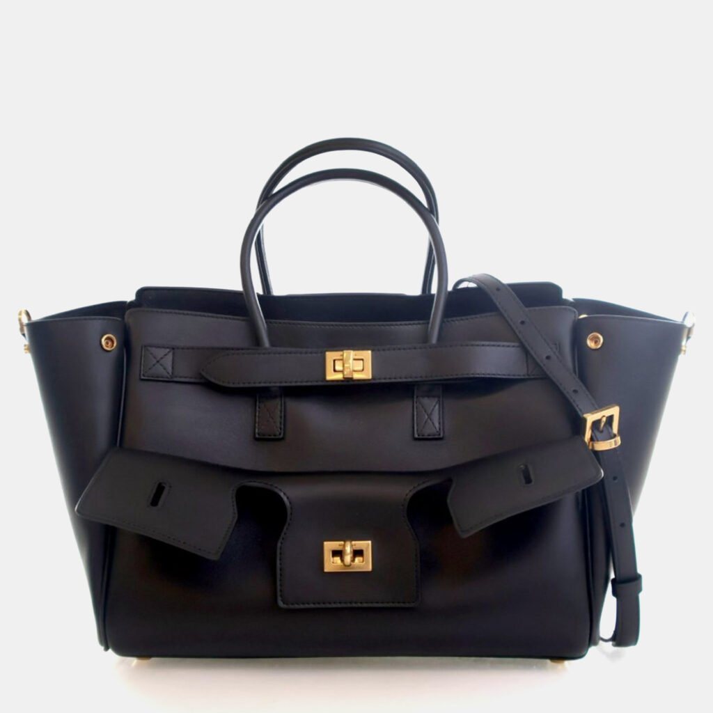 Balenciaga Small Calfskin Bel Air Carry All Tote