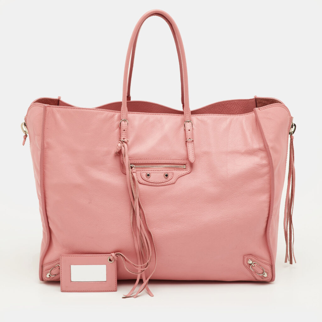 Balenciaga Papier A4 Pink Leather Tote Balenciaga Papier A4 Pink Leather Tote