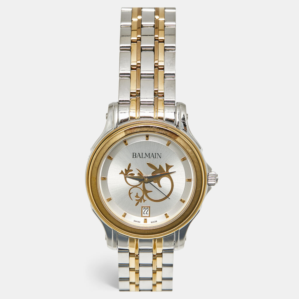 Balmain B1852.39.16 Silver Dial Two-Tone Stainless Steel Women's Wristwatch 34 mm Balmain B1852.39.16 Silver Dial Two-Tone Stainless Steel Women's Wristwatch 34 mm