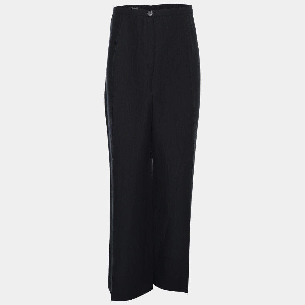 Basler Navy Blue Linen Trousers XXXL