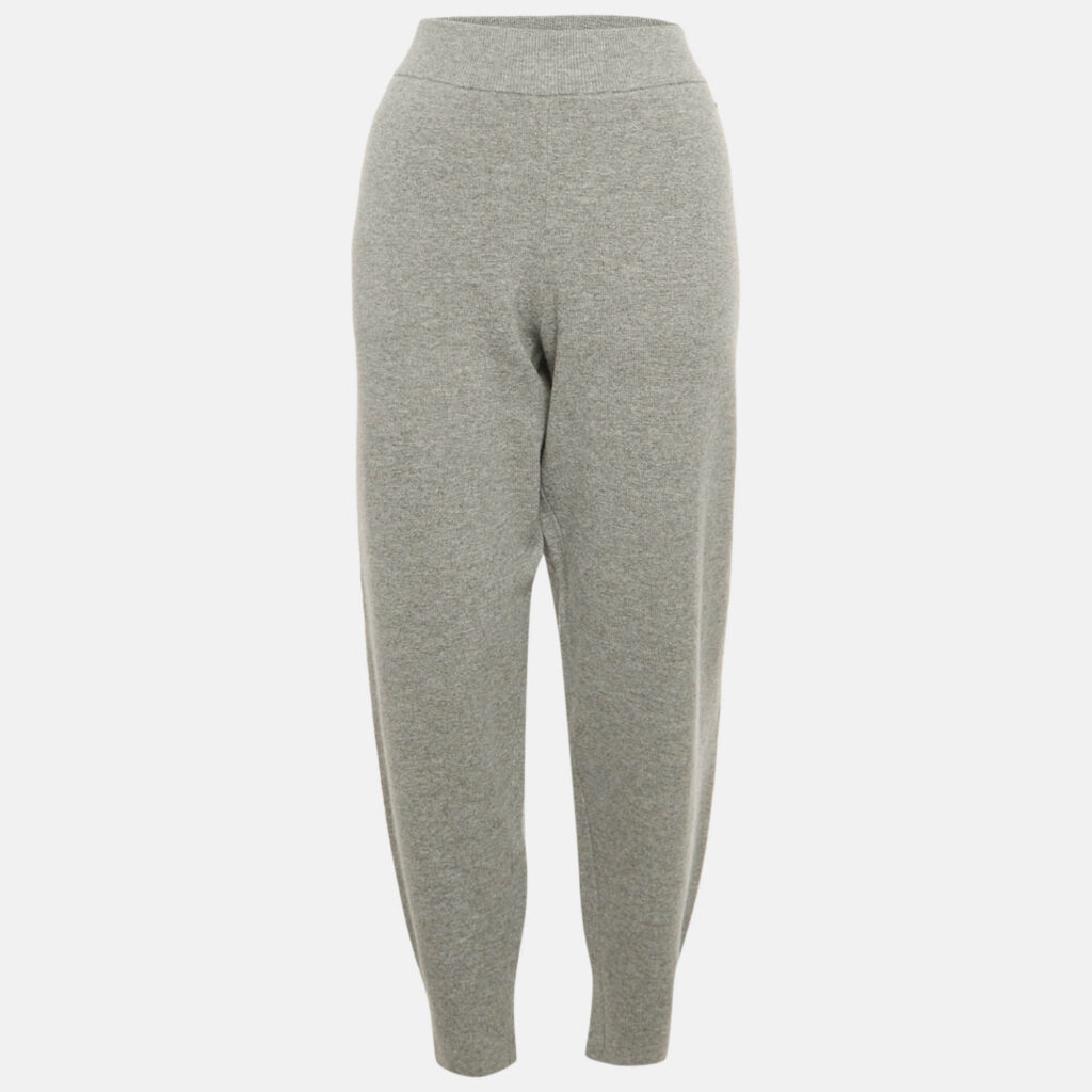 Boss By Hugo Boss Grey Wool Knit Faboosia Sweatpants L Boss By Hugo Boss Grey Wool Knit Faboosia Sweatpants L