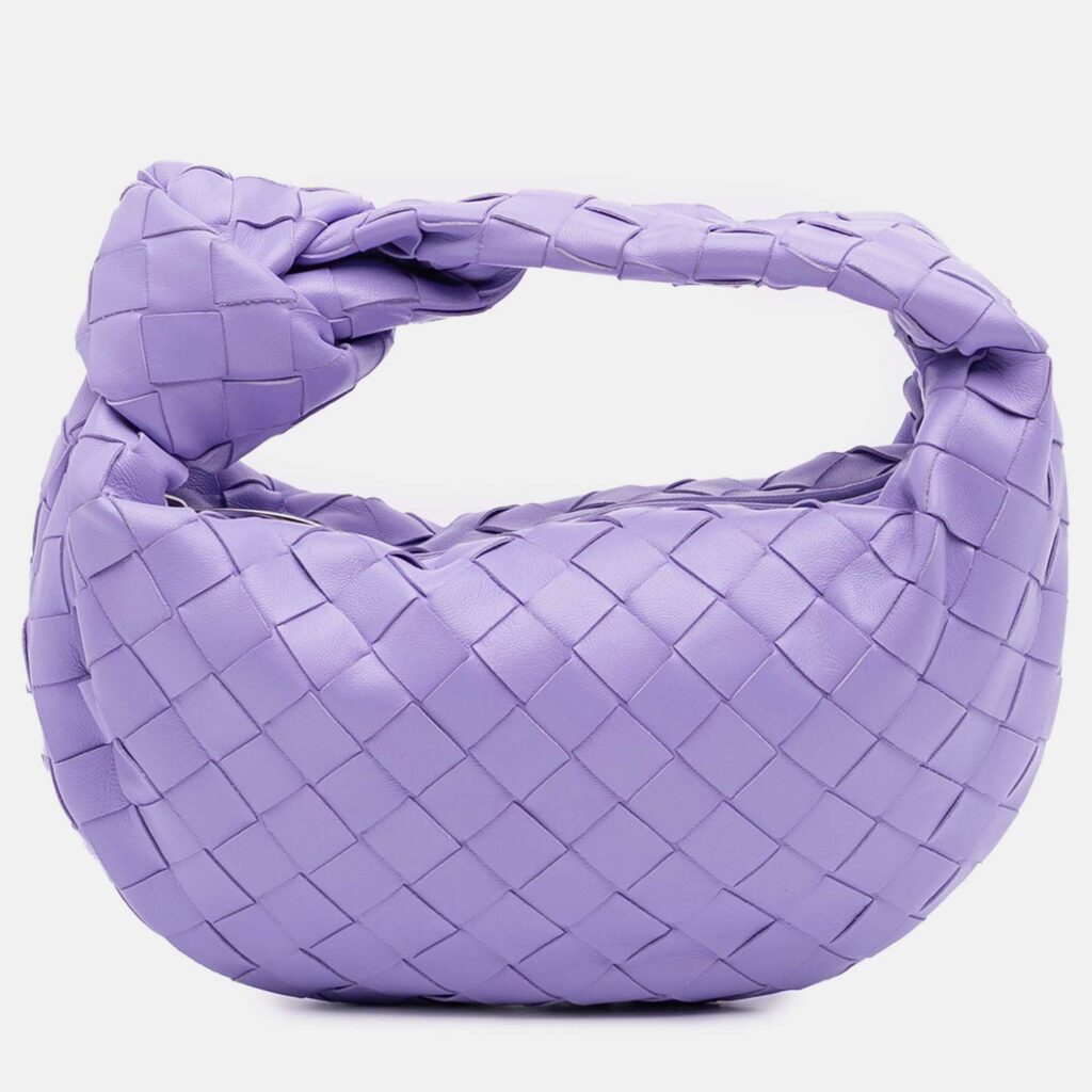 Bottega Veneta Purple Mini Nappa Intrecciato Jodie Bottega Veneta Purple Mini Nappa Intrecciato Jodie