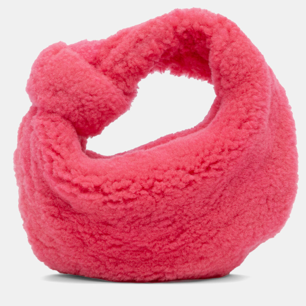 Bottega Veneta Pink Mini Shearling Jodie Bottega Veneta Pink Mini Shearling Jodie