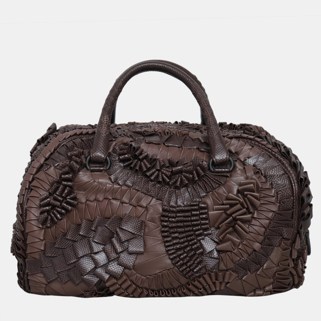 Bottega Veneta Intrecciato Karung San Marco Bag