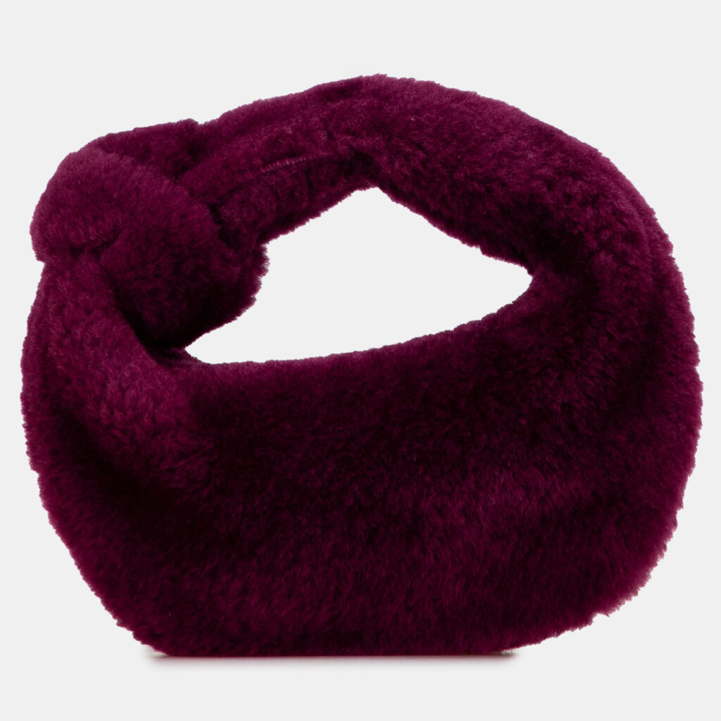 Bottega Veneta Purple Mini Shearling Jodie Bottega Veneta Purple Mini Shearling Jodie