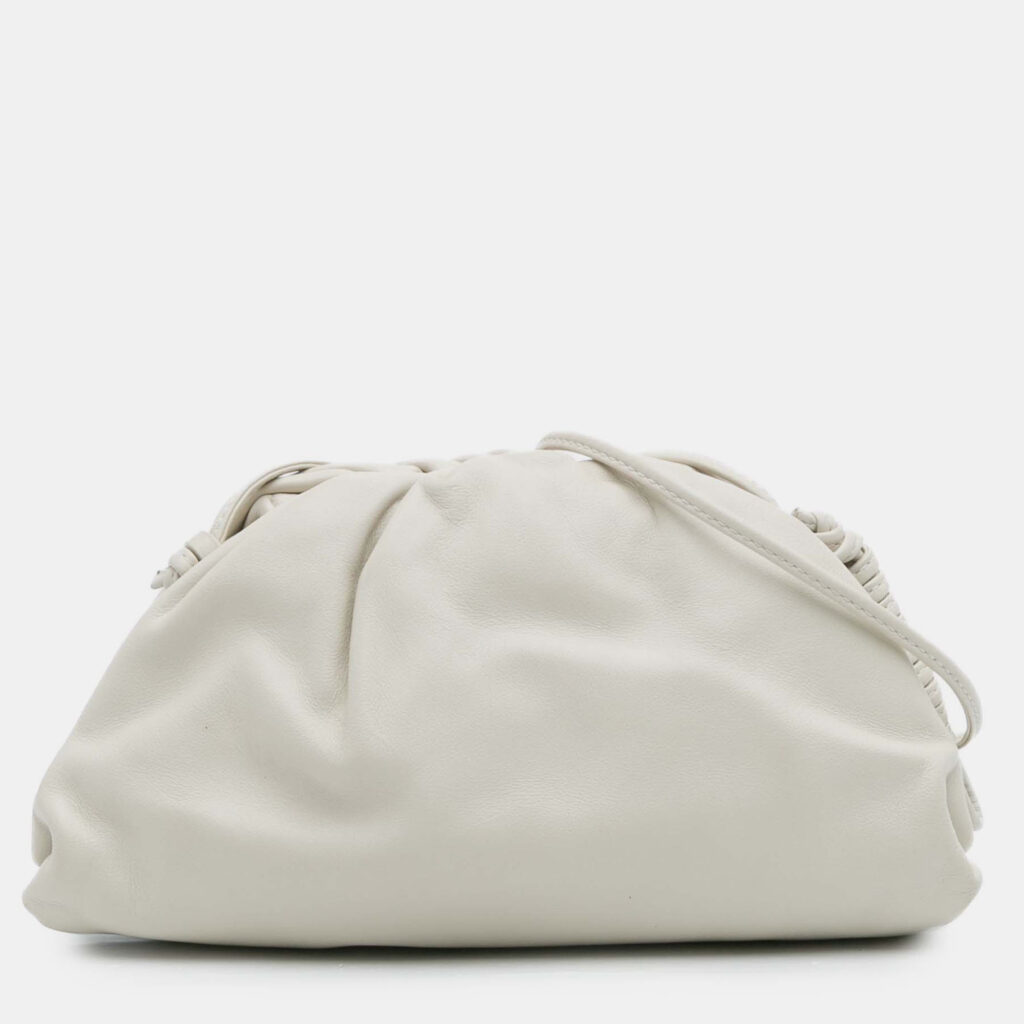 Bottega Veneta The Pouch Mini Lambskin Leather Crossbody Bag Bottega Veneta The Pouch Mini Lambskin Leather Crossbody Bag