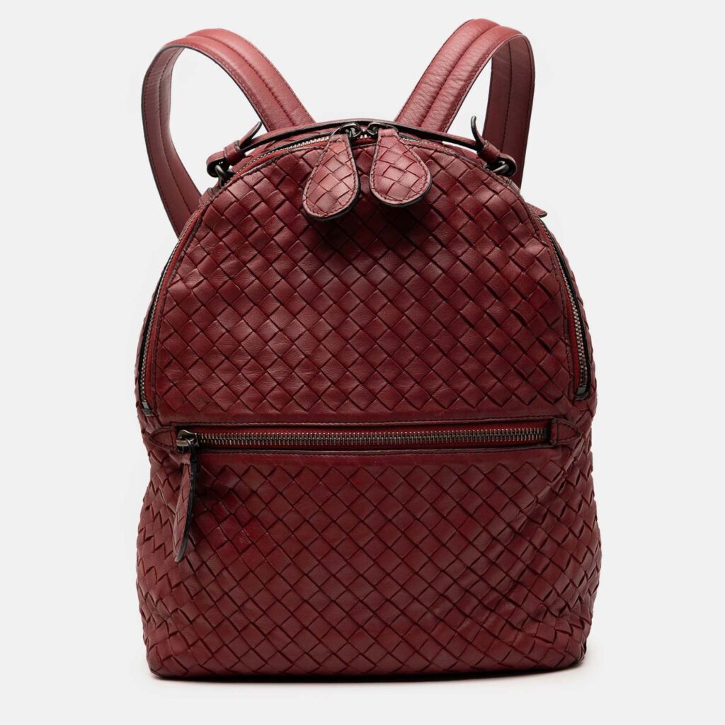 Bottega Veneta Nappa Intrecciato Backpack Bottega Veneta Nappa Intrecciato Backpack