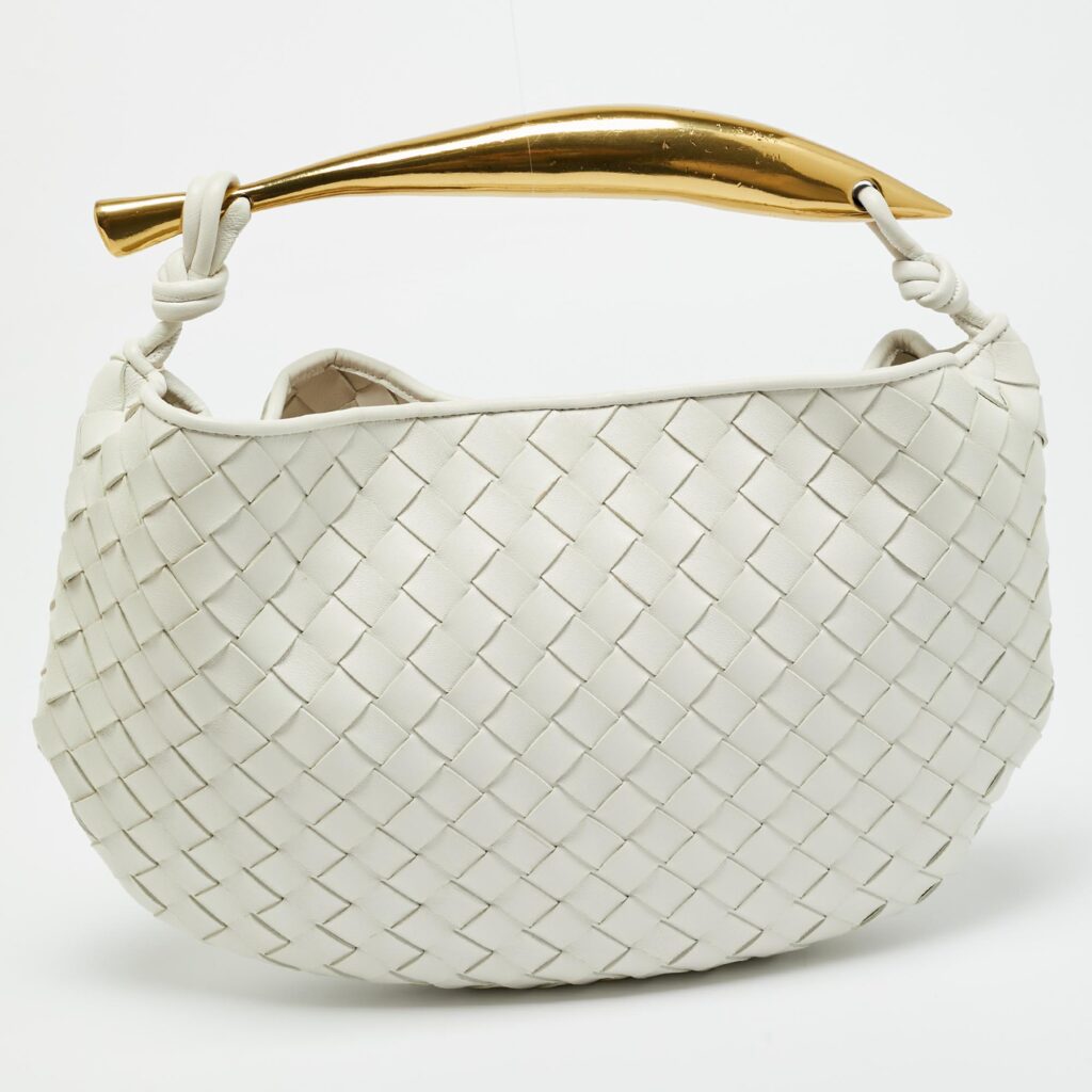 luxury-women-bottega-veneta-used-handbags-p1246161-009.jpg Bottega Veneta Sardine White Intrecciato Leather Hobo