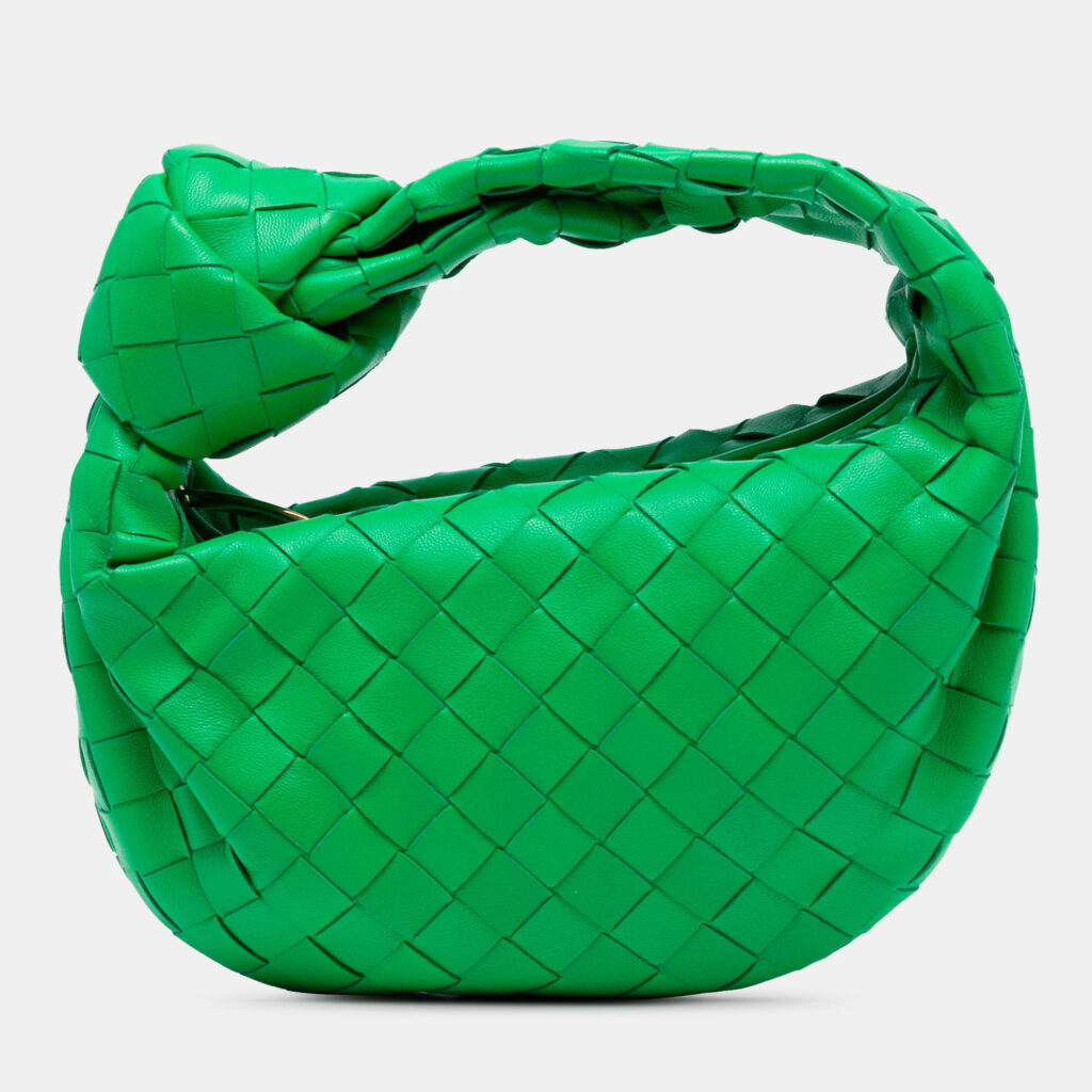 Bottega Veneta Green Mini Nappa Intrecciato Jodie Bottega Veneta Green Mini Nappa Intrecciato Jodie