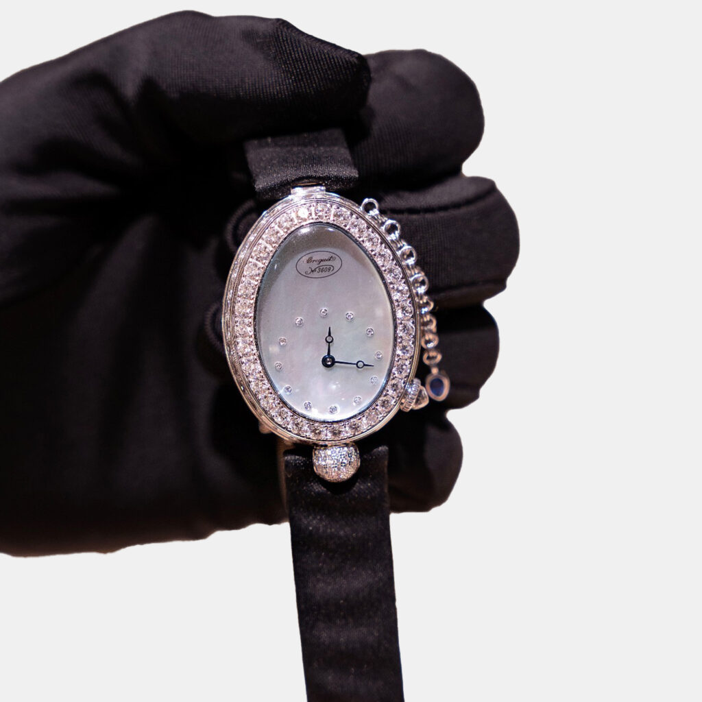 Breguet Reine de Naples 8929ZB High Model White Gold Diamond Automatic Watch 33 mm Breguet Reine de Naples 8929ZB High Model White Gold Diamond Automatic Watch 33 mm