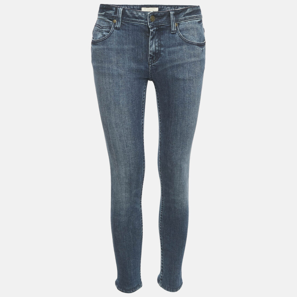 Burberry Brit Blue Denim Bexton Skinny Jeans M Waist 27"