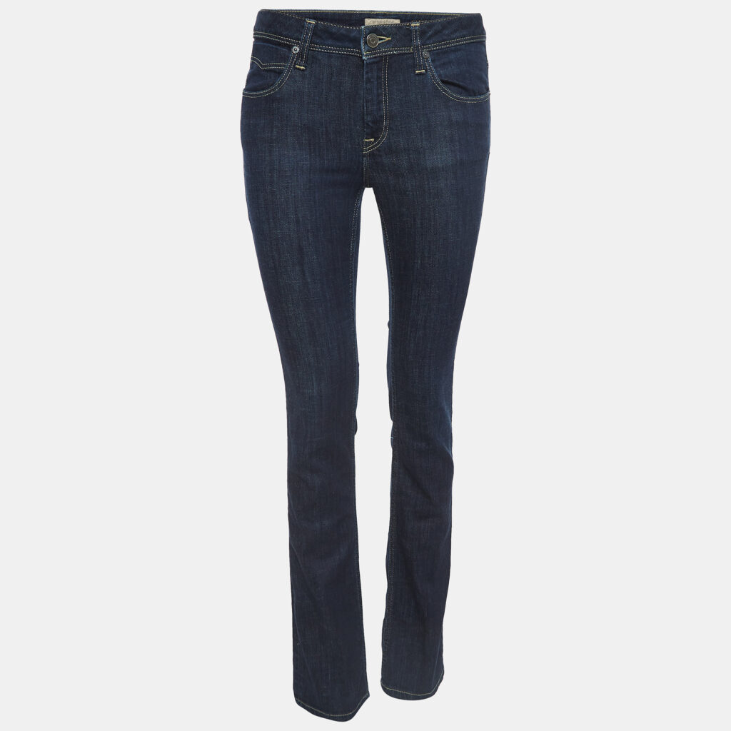 Burberry Brit Dark Blue Denim Stretch Jeans M Waist 28" Burberry Brit Dark Blue Denim Stretch Jeans M Waist 28"