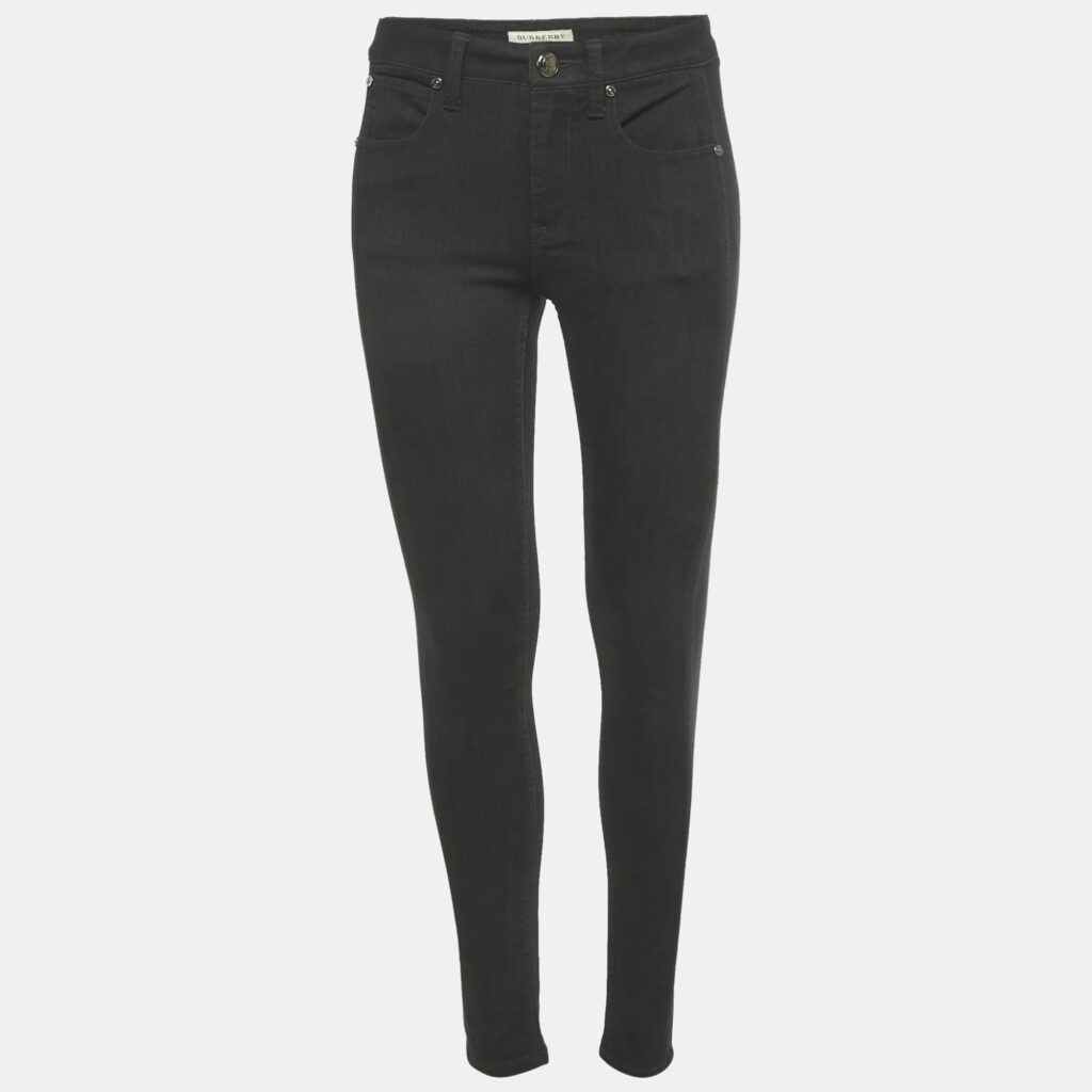 Burberry London Black Denim Panel Detail Skin Fit Smirdan Jeans M Waist 29" Burberry London Black Denim Panel Detail Skin Fit Smirdan Jeans M Waist 29"