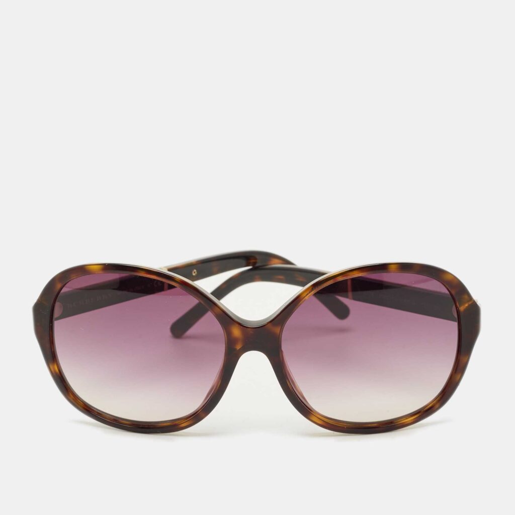Burberry Tortoise Brown Gradient B 4178 Oversized Sunglasses
