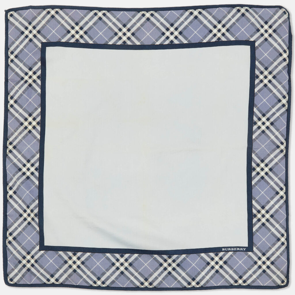 luxury-women-burberry-used-accessories-p1240776-003-1.jpg Burberry Blue Checked Cotton Handkerchief
