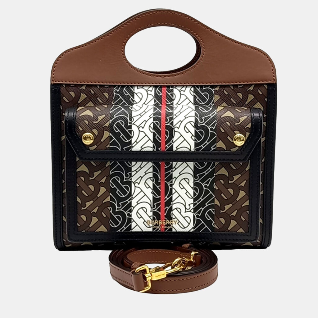 Burberry Multicolor Coated canvas Burberry Coated canvas pocket mini bag Burberry Multicolor Coated canvas Burberry Coated canvas pocket mini bag