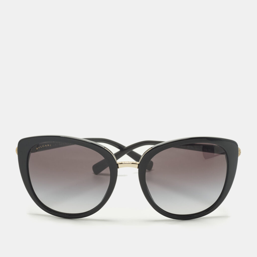 Bvlgari Black Gradient 8177 Cat Eye Sunglasses Bvlgari Black Gradient 8177 Cat Eye Sunglasses