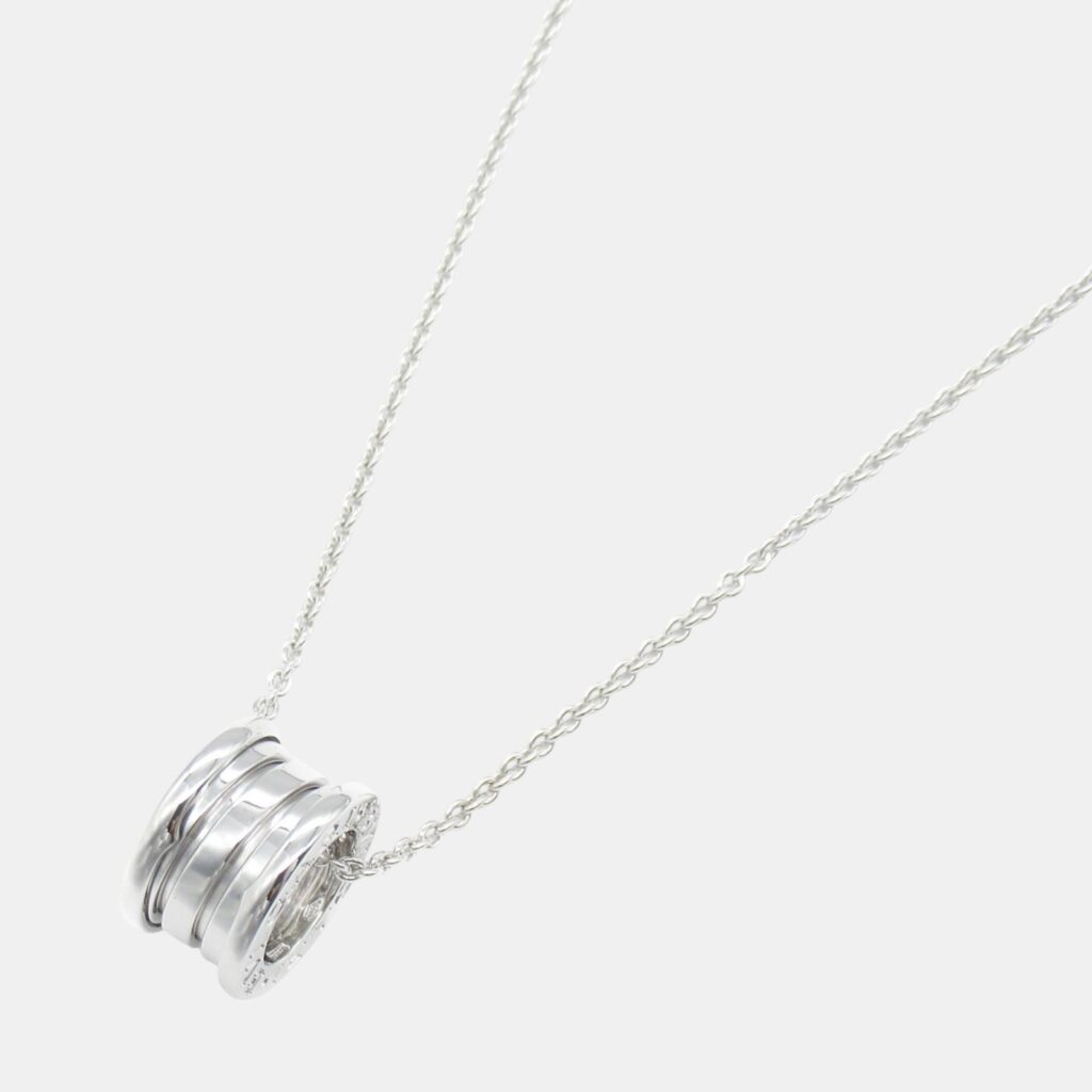 Bvlgari B-zero1 Necklace 18k White Gold White Gold Silver Metal Bvlgari B-zero1 Necklace 18k White Gold White Gold Silver Metal