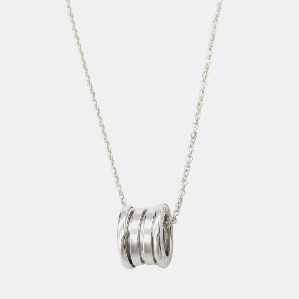Bvlgari B-Zero1 18K White Gold Pendant Necklace Bvlgari B-Zero1 18K White Gold Pendant Necklace