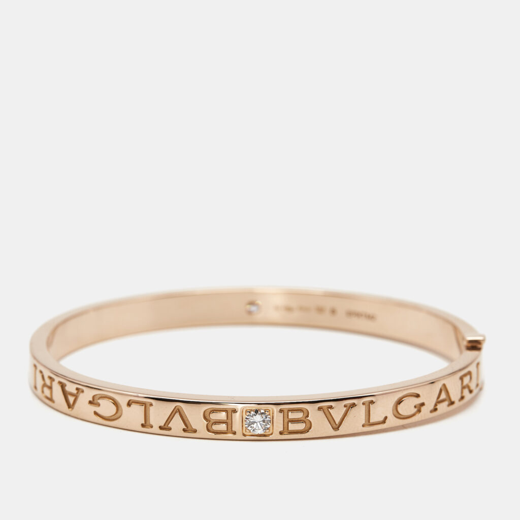 Bvlgari Bvlgari Bvlgari Diamonds 18k Rose Gold Bracelet S Bvlgari Bvlgari Bvlgari Diamonds 18k Rose Gold Bracelet S