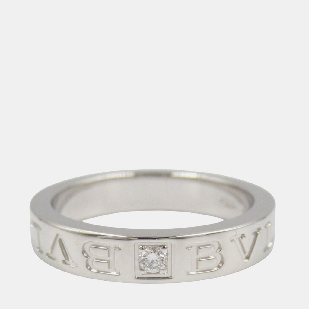 Bvlgari B.Zero1 White Gold, Diamond Ring EU 53