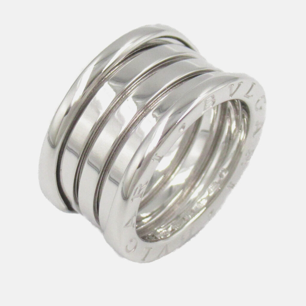 Bvlgari B.Zero118K White Gold Ring EU 50