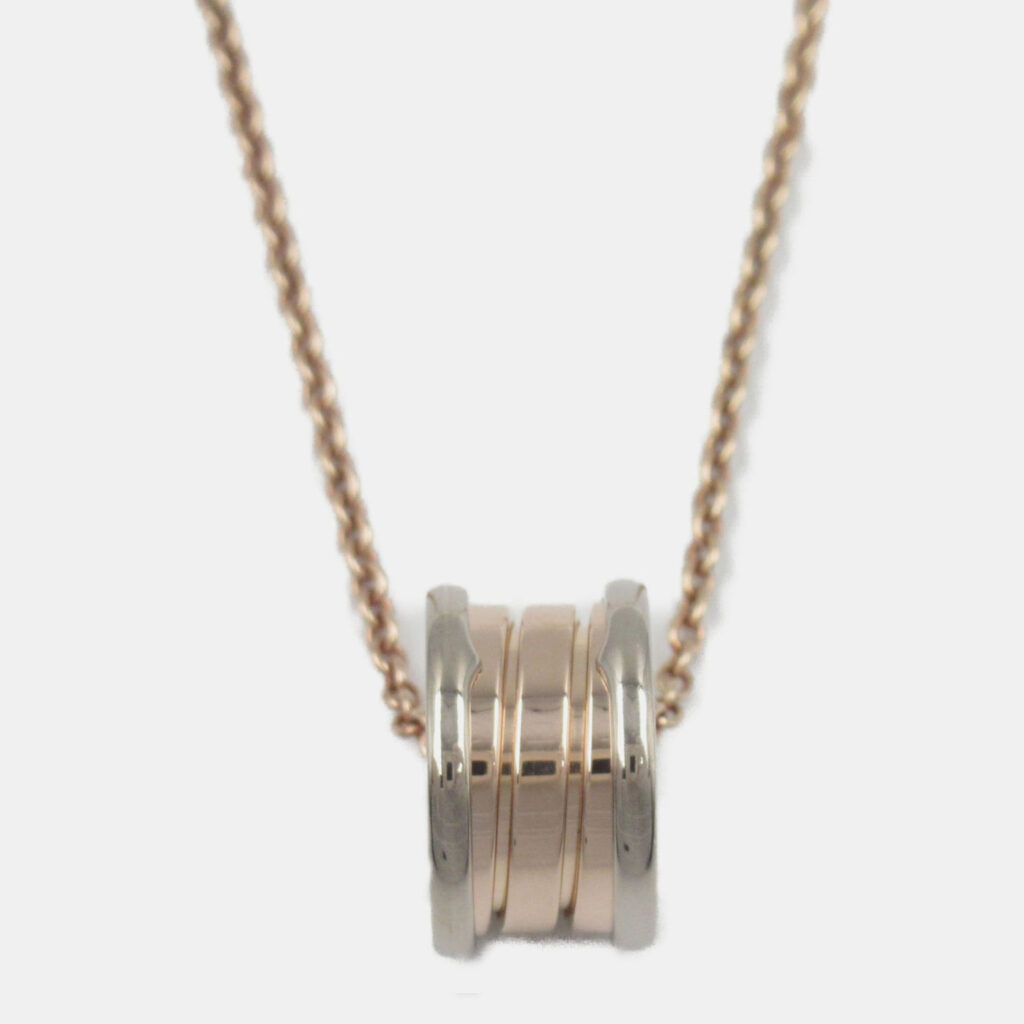Bvlgari B.zero1 18K Rose and White Gold Necklace Bvlgari B.zero1 18K Rose and White Gold Necklace