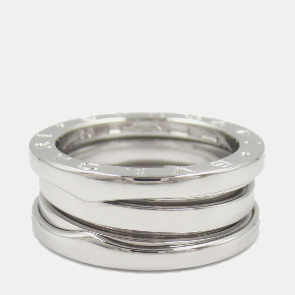 Bvlgari B.Zero1 18K White Gold Band Ring EU 50 Bvlgari B.Zero1 18K White Gold Band Ring EU 50
