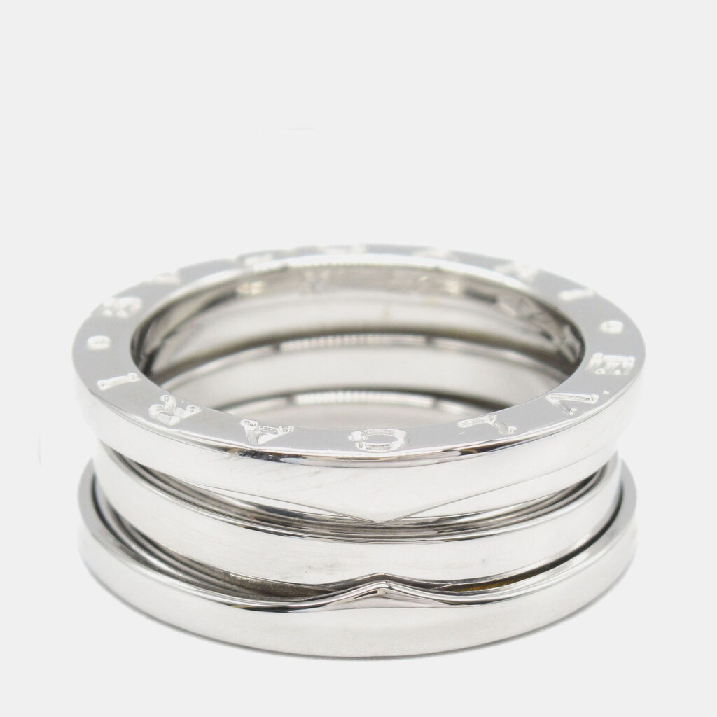 Bvlgari B.Zero1 18K White Gold Band Ring EU 52 Bvlgari B.Zero1 18K White Gold Band Ring EU 52