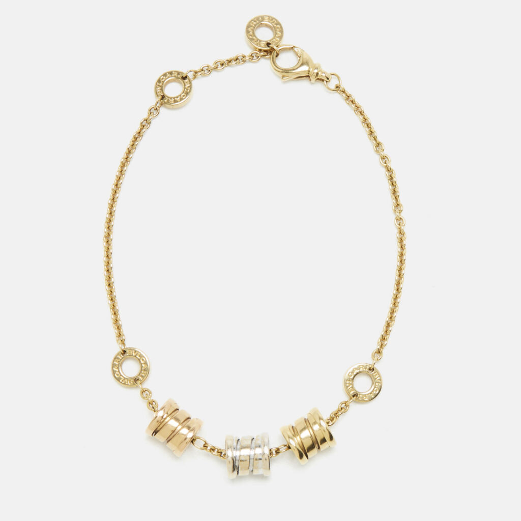 Bvlgari B.Zero1 18k Three Tone Gold Bracelet Bvlgari B.Zero1 18k Three Tone Gold Bracelet