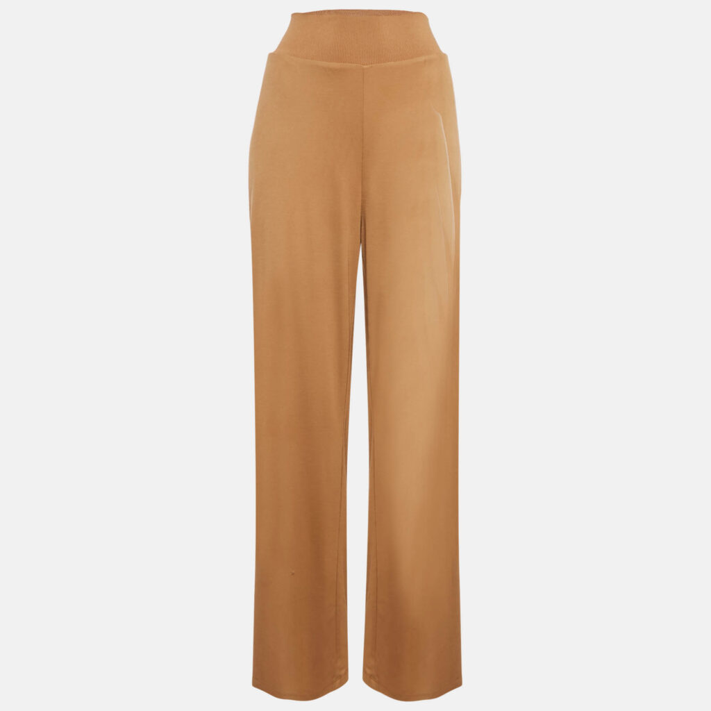 Calvin Klein Dark Beige Elastic Waist Loose Fit Pants XL