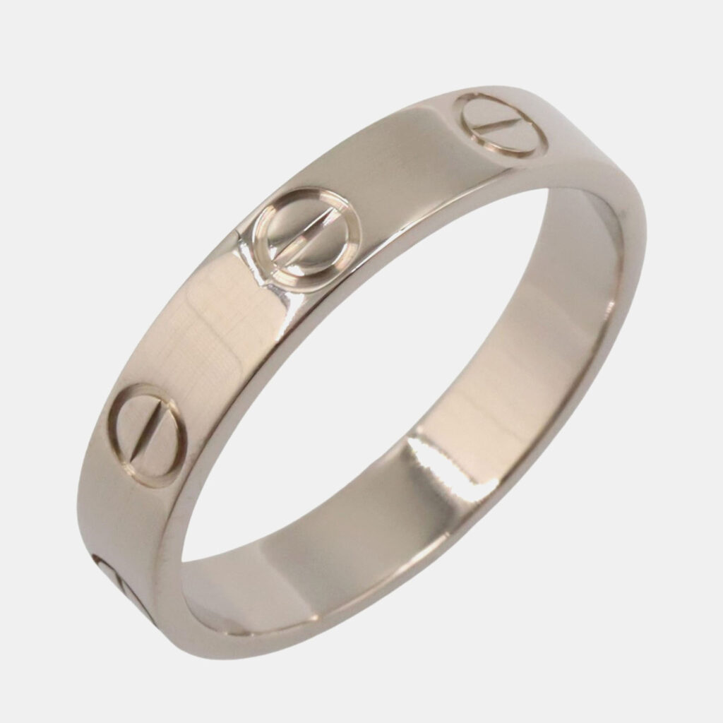 Cartier Love 18K White Gold Ring EU 51 Cartier Love 18K White Gold Ring EU 51