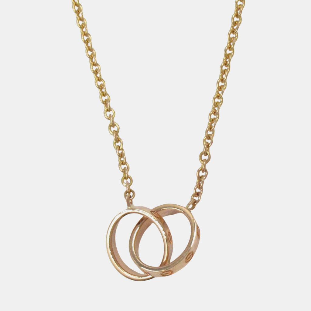 Cartier Love 18K Rose Gold Pendant Necklace Cartier Love 18K Rose Gold Pendant Necklace