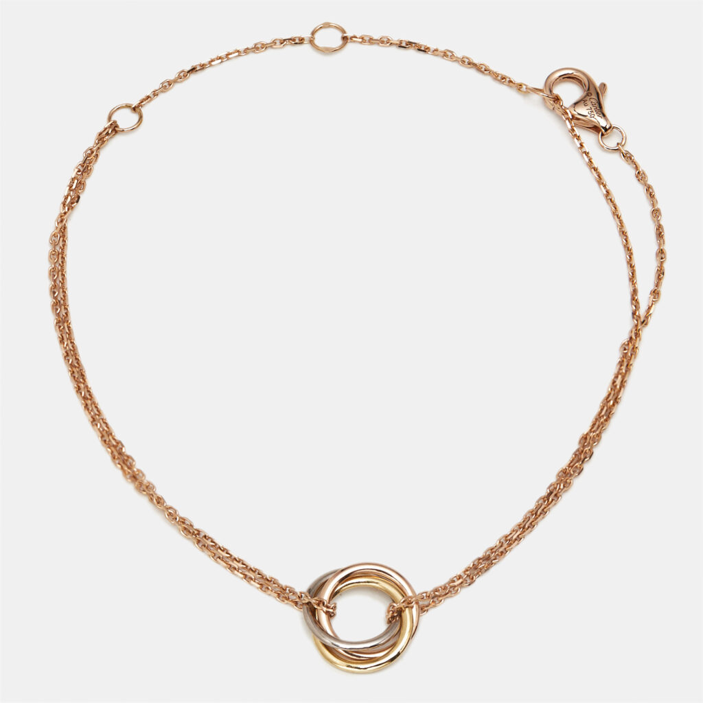 Cartier Trinity 18k Three Tone Gold Bracelet Cartier Trinity 18k Three Tone Gold Bracelet