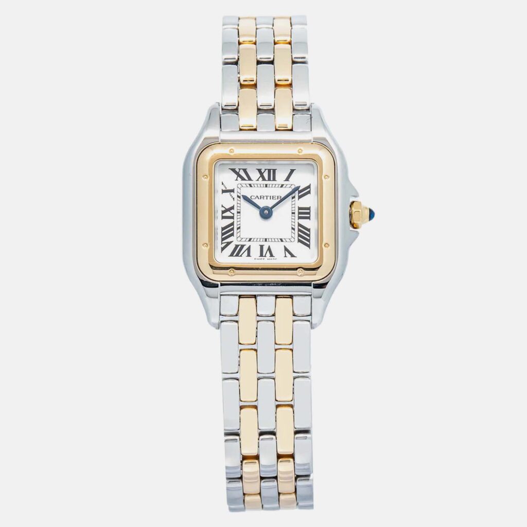 Cartier Panthere W2PN0006 Quartz White 18k Yellow Gold Women's Watch 22 mm Cartier Panthere W2PN0006 Quartz White 18k Yellow Gold Women's Watch 22 mm