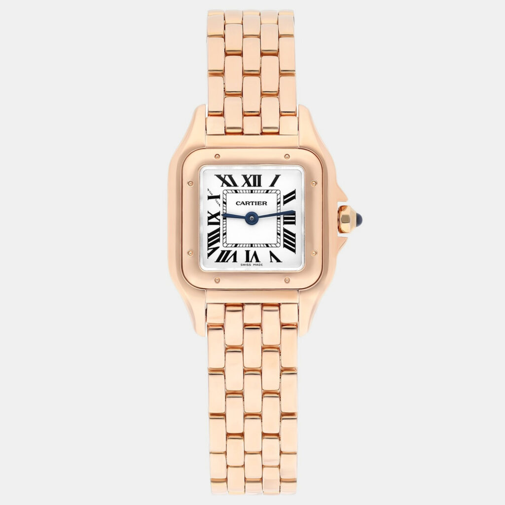 Cartier Panthere WGPN0006 Quartz Silver 18K Rose Gold Women's Wristwatch 23mm Cartier Panthere WGPN0006 Quartz Silver 18K Rose Gold Women's Wristwatch 23mm