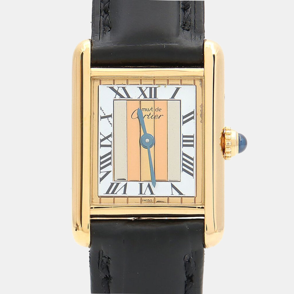 Cartier Tank Must Quartz Silver Women's Wristwatch 20 mm Cartier Tank Must Quartz Silver Women's Wristwatch 20 mm
