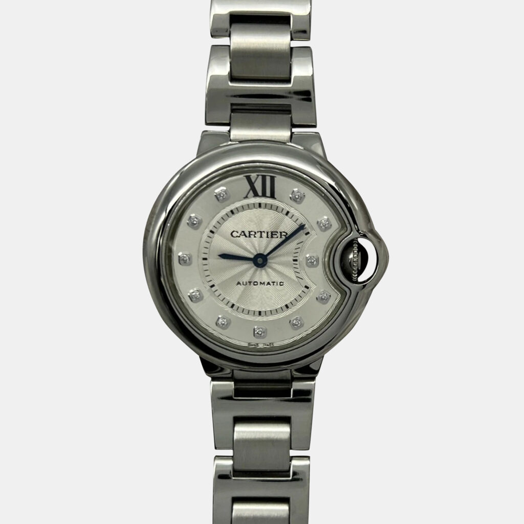 Cartier Ballon Bleu 3489 Automatic Diamond Stainless Steel Women's Wristwatch 33 mm Cartier Ballon Bleu 3489 Automatic Diamond Stainless Steel Women's Wristwatch 33 mm