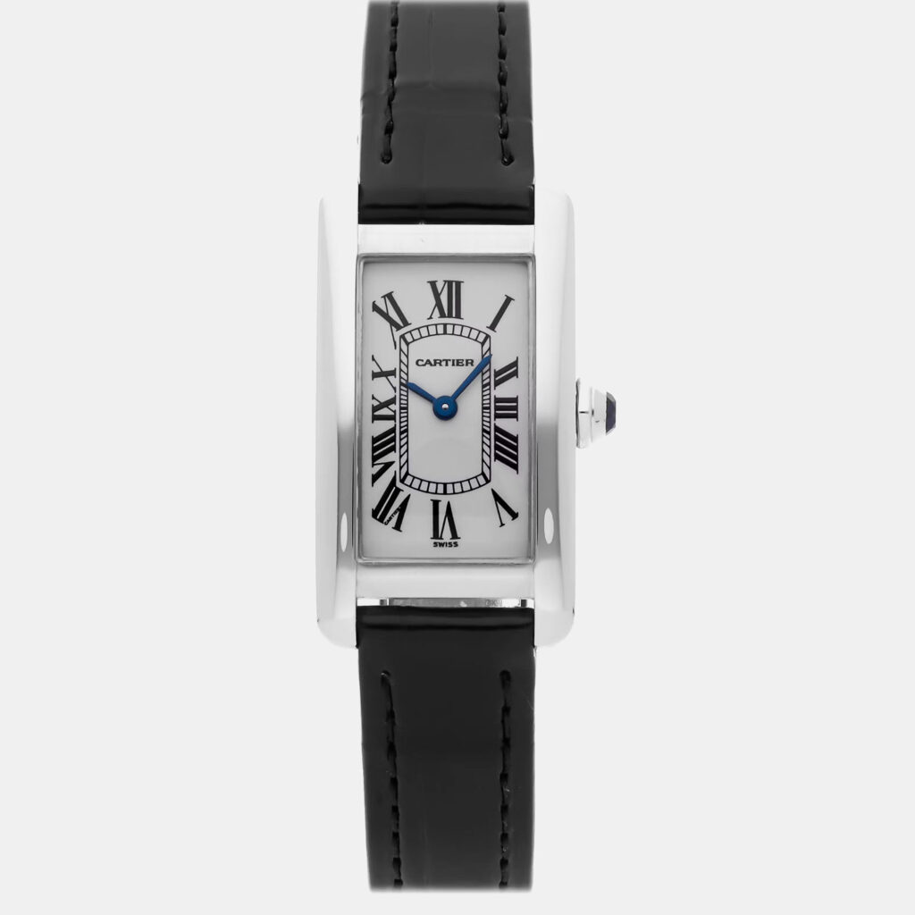 Pre-Owned Cartier Tank Americaine Small Model W2601956 Pre-Owned Cartier Tank Americaine Small Model W2601956