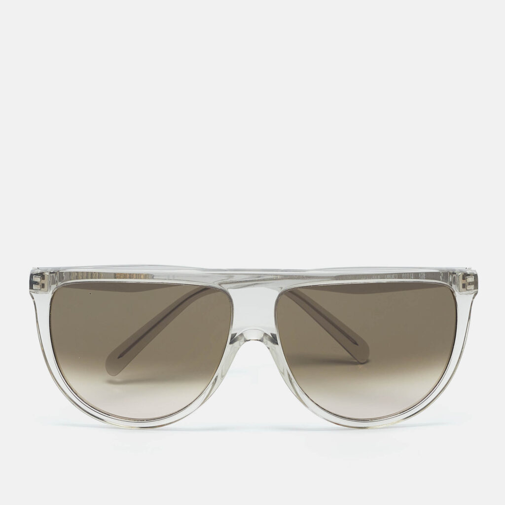 Celine Grey Gradient CL41435/S Thin Shadow Oversized Sunglasses Celine Grey Gradient CL41435/S Thin Shadow Oversized Sunglasses