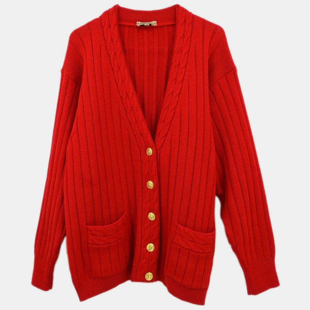 Celine Cardigan Red #40 Celine Cardigan Red #40