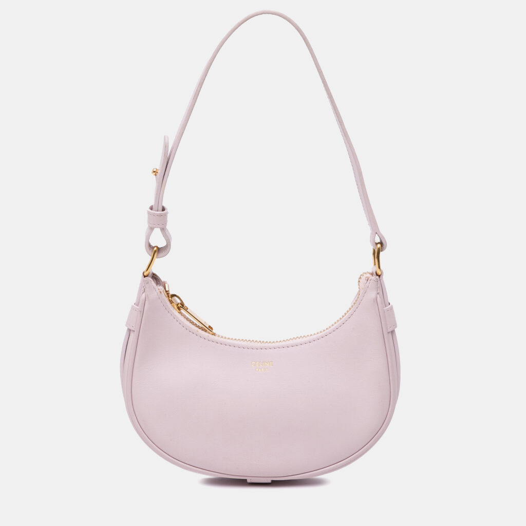 Celine Pink Mini Smooth Calfskin Ava Shoulder Bag Celine Pink Mini Smooth Calfskin Ava Shoulder Bag