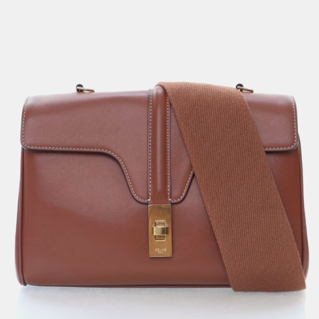 Celine 16 Teen Smooth Calfskin Crossbody Bag Celine 16 Teen Smooth Calfskin Crossbody Bag