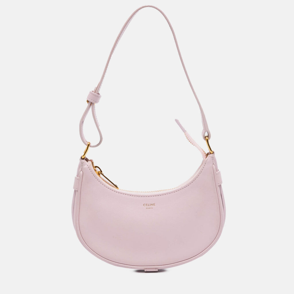 Celine Pink Mini Smooth Calfskin Ava Shoulder Bag Celine Pink Mini Smooth Calfskin Ava Shoulder Bag