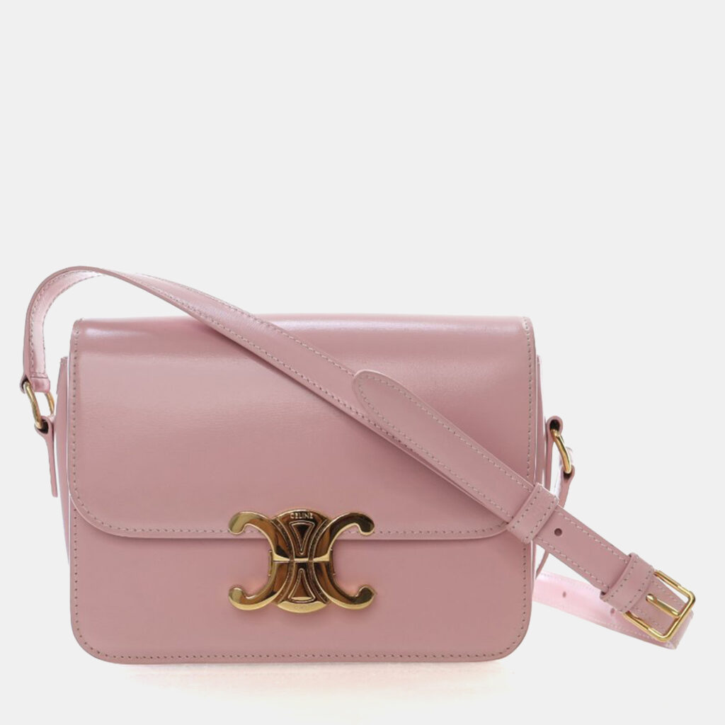 Celine Teen Shiny Calfskin Triomphe Bag Celine Teen Shiny Calfskin Triomphe Bag