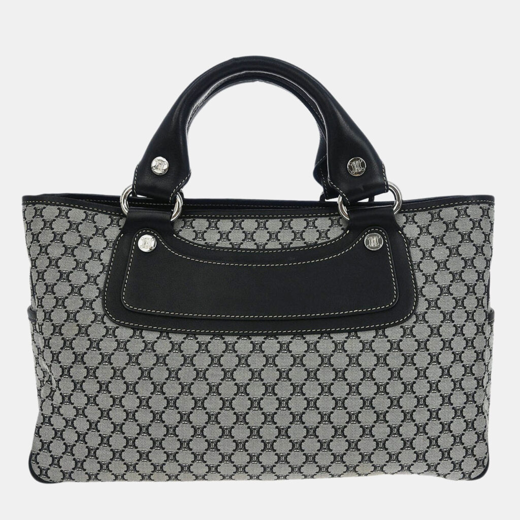 Celine Black Gray Boogie Bag Handbag Celine Black Gray Boogie Bag Handbag