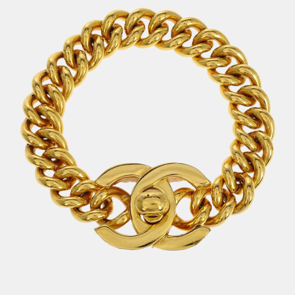 Chanel Turnlock Bracelet Gold Chanel Turnlock Bracelet Gold